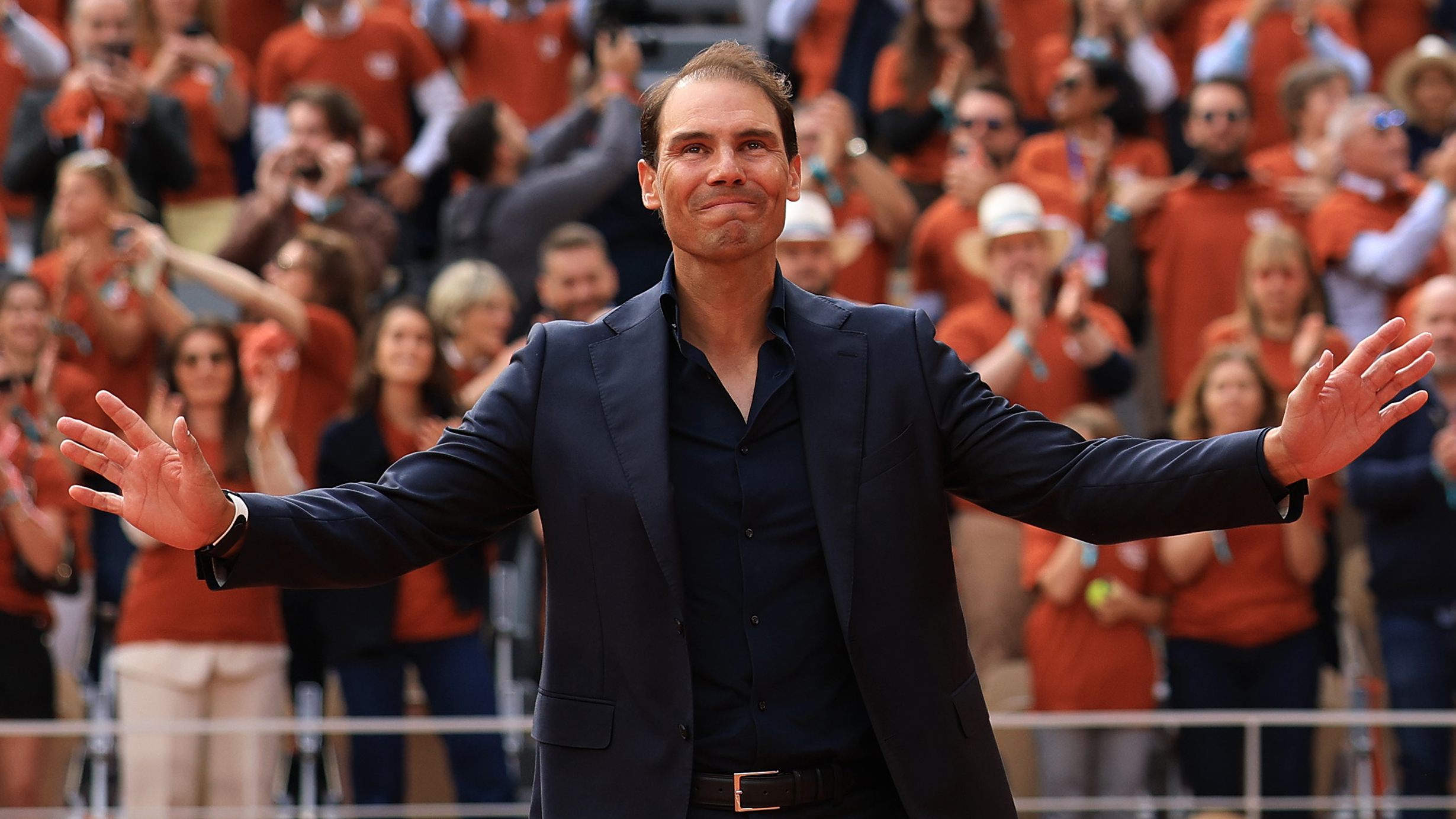 Emotionale Ehrung für <a href='/de/daten/news/tennis/rafael-nadal/' class='tag'>Rafael Nadal</a> in Paris