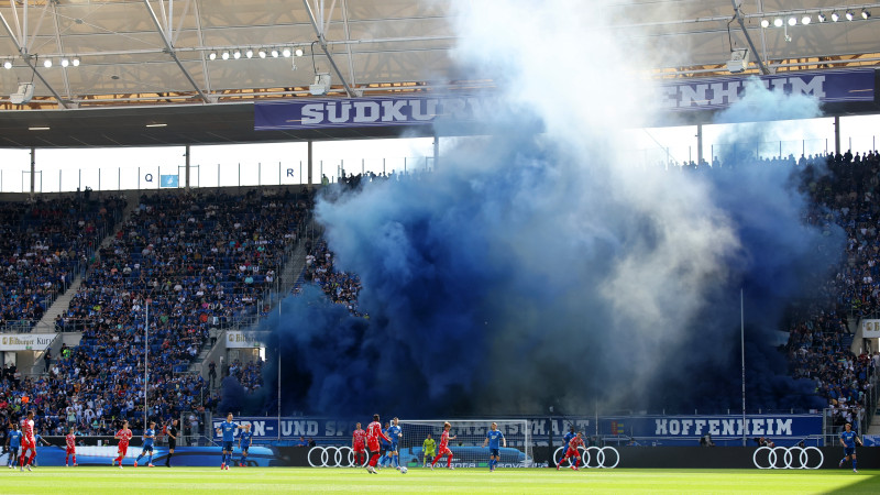 Wegen Pyrotechnik: Konsequenzen für die TSG Hoffenheim