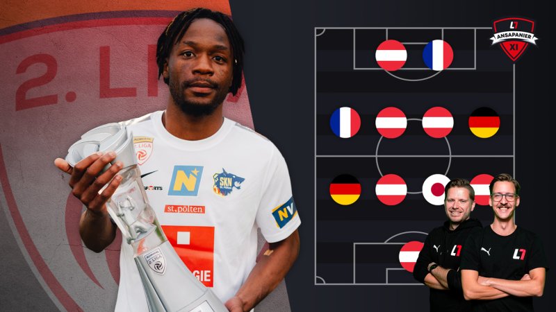 Das LAOLA1-Team der LigaZwa-Saison 2024/25