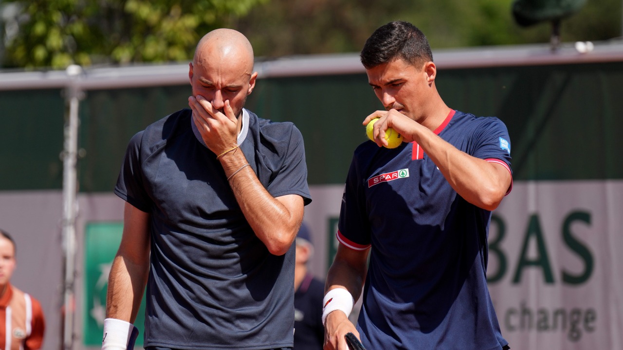 <a href='/de/daten/news/tennis/french-open/' class='tag'>French Open</a>: Erler und Partner scheitern in Runde zwei