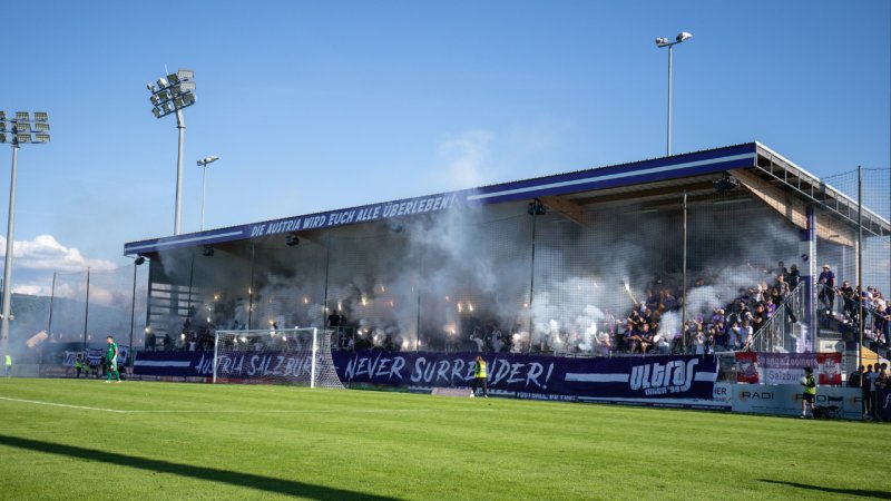 Noch nicht Meister! Austria Salzburg reicht Sieg nicht