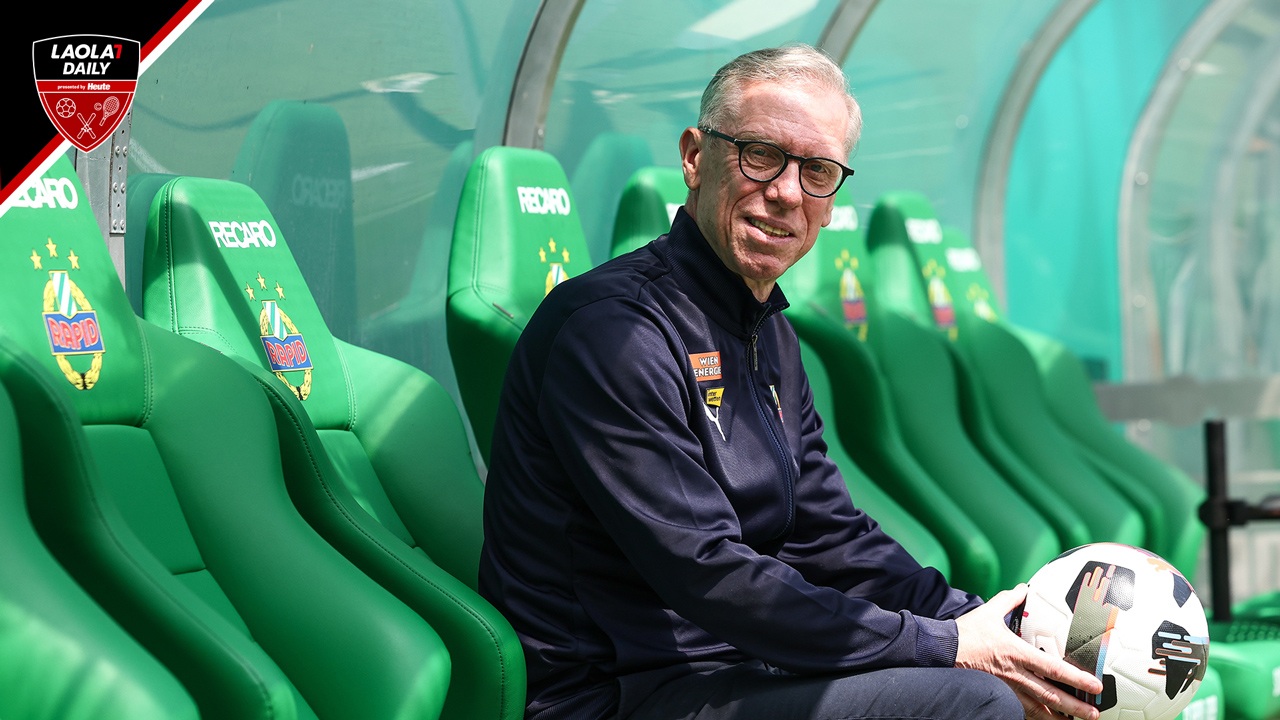 Stöger legt los: So war seine erste Rapid-PK