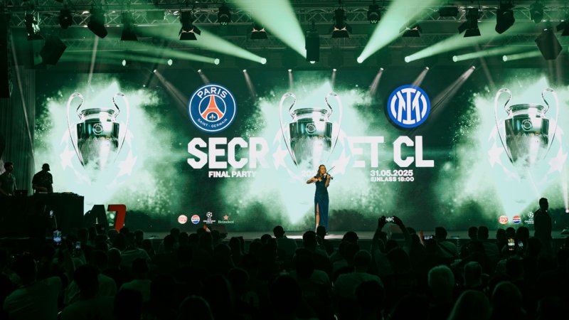 Epische Champions-League-Nacht in der SECRET LOCATION 2025