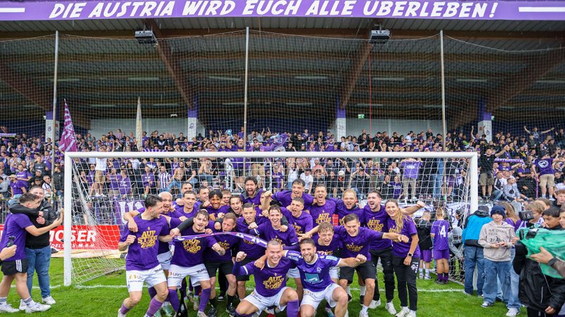 Austria Salzburg goes LigaZwa! Die Bilder der Meister-Party