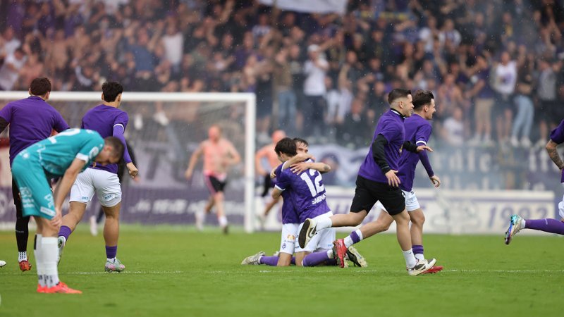 Austria Salzburg goes LigaZwa! Die Bilder der Meister-Party