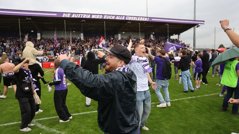 Austria Salzburg goes LigaZwa! Die Bilder der Meister-Party