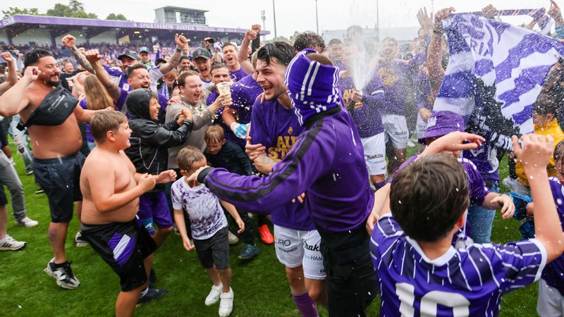 Austria Salzburg goes LigaZwa! Die Bilder der Meister-Party