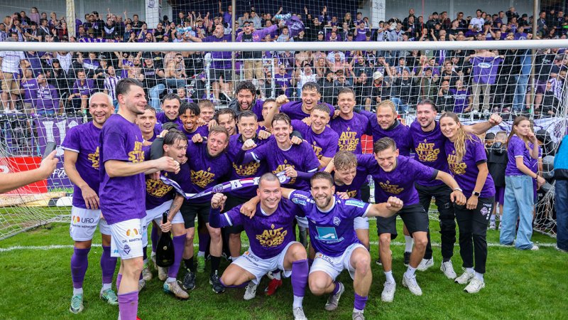 Austria Salzburg goes LigaZwa! Die Bilder der Meister-Party
