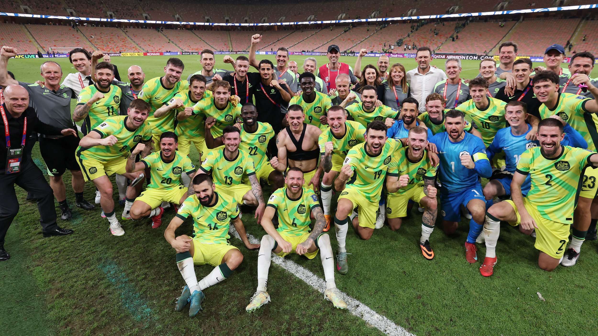 Australien zum sechsten Mal in Folge bei der WM