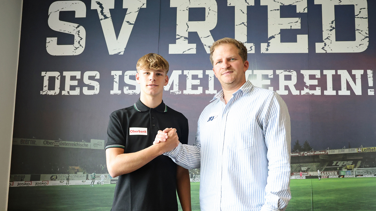 Ried angelt sich Tiroler Mittelfeld-Talent