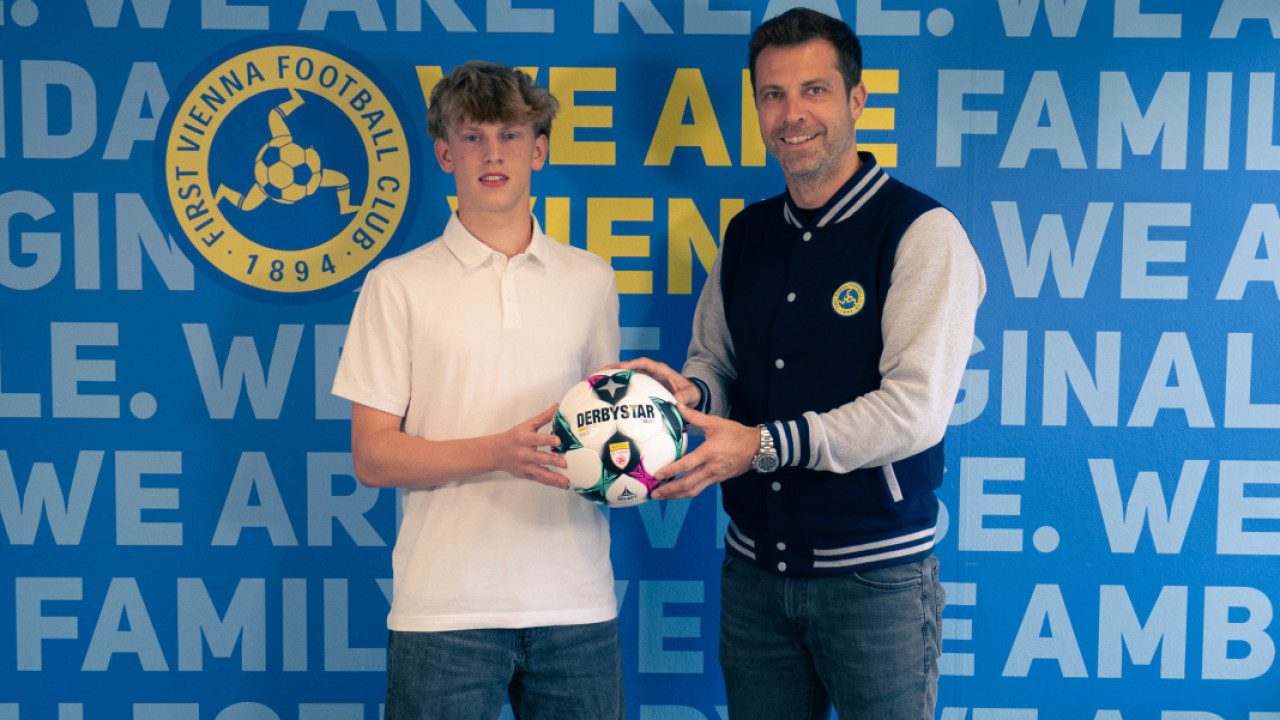 16-Jähriger unterschreibt Profi-Vertrag bei Vienna