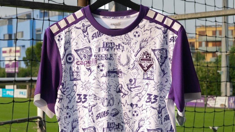 Kultig! Das ist Austria Salzburgs Auswärtstrikot 2025/26