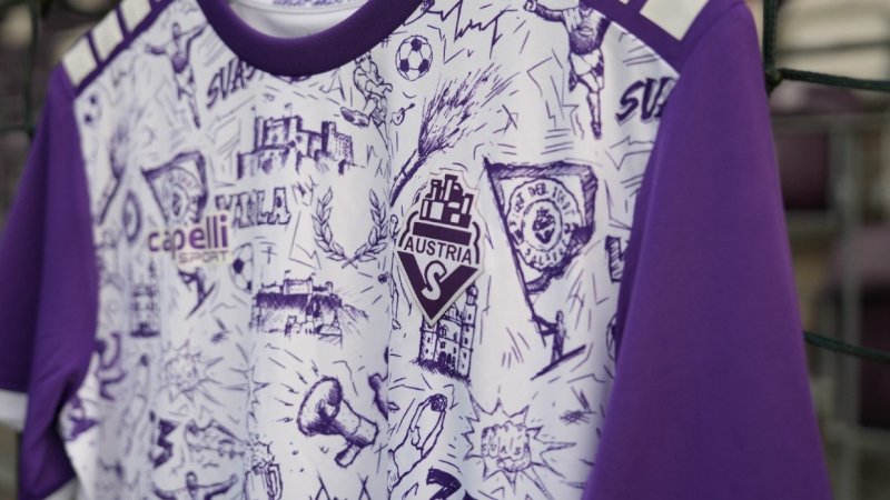 Kultig! Das ist Austria Salzburgs Auswärtstrikot 2025/26