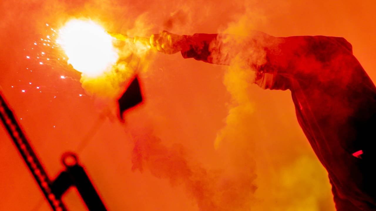 Sturm-Fan wegen Pyro angeklagt