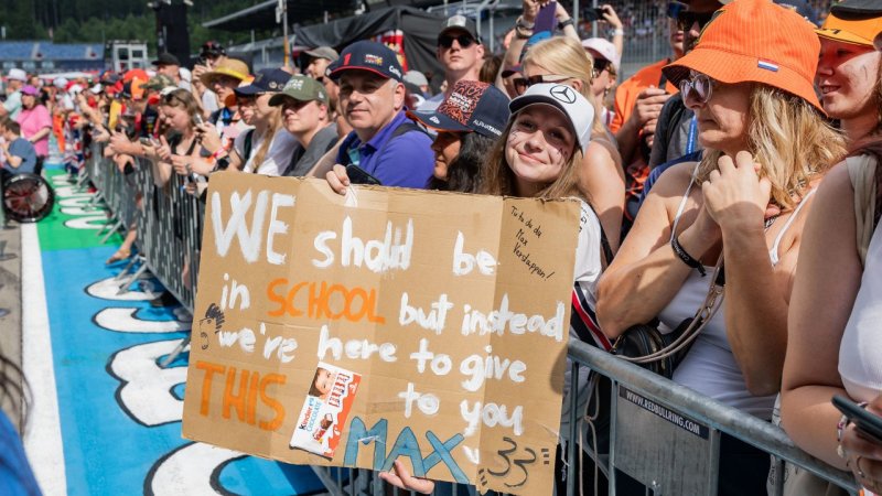Fan-Auflauf in Spielberg: Die besten Bilder