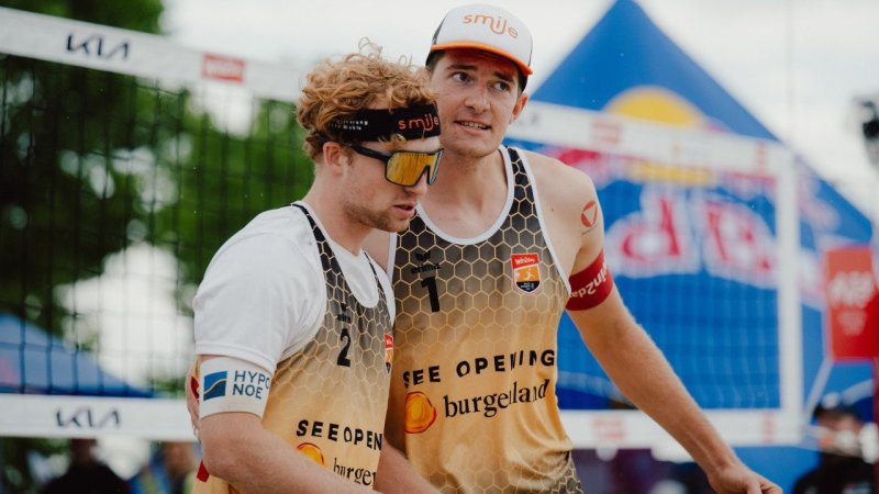 Hammarberg/Berger liefern Olympiasiegern harten Kampf