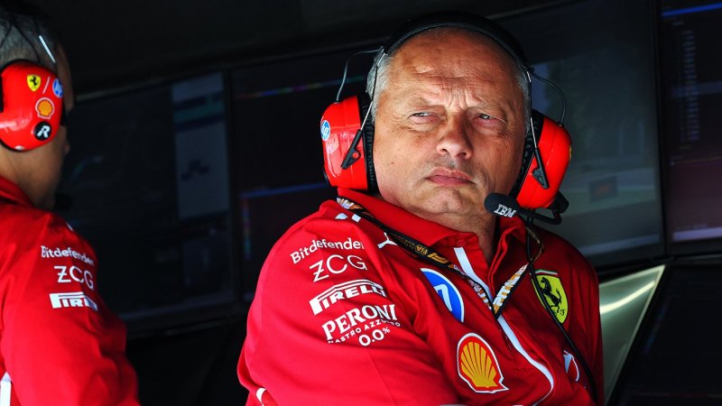 Ferrari-Teamchef Vasseur muss ins Krankenhaus