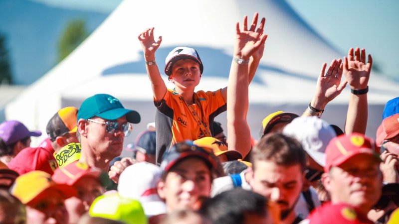 Fan-Auflauf in Spielberg: Die besten Bilder