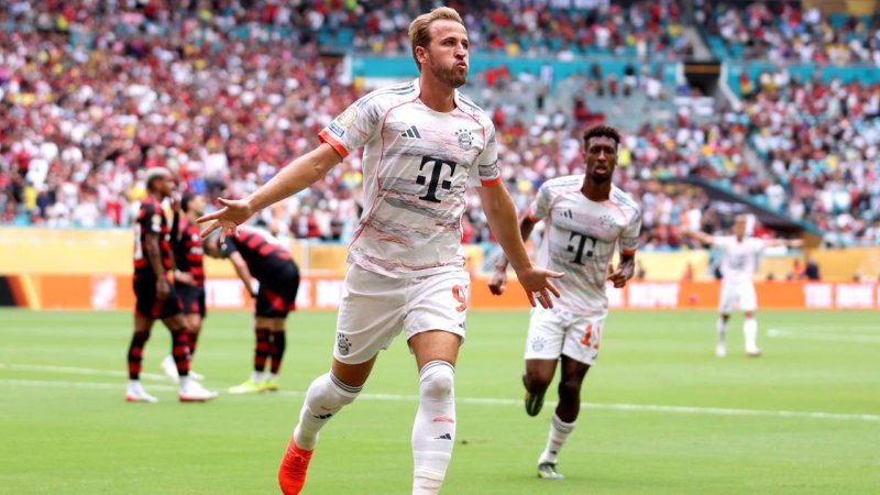 Kane-Doppelpack! Bayern zieht ins Klub-WM-Viertelfinale ein