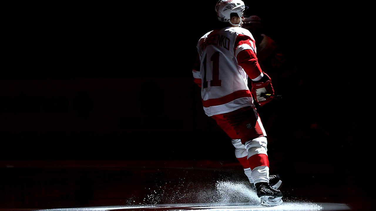 Wild verstärken sich mit namhaftem Flügel von den Red Wings