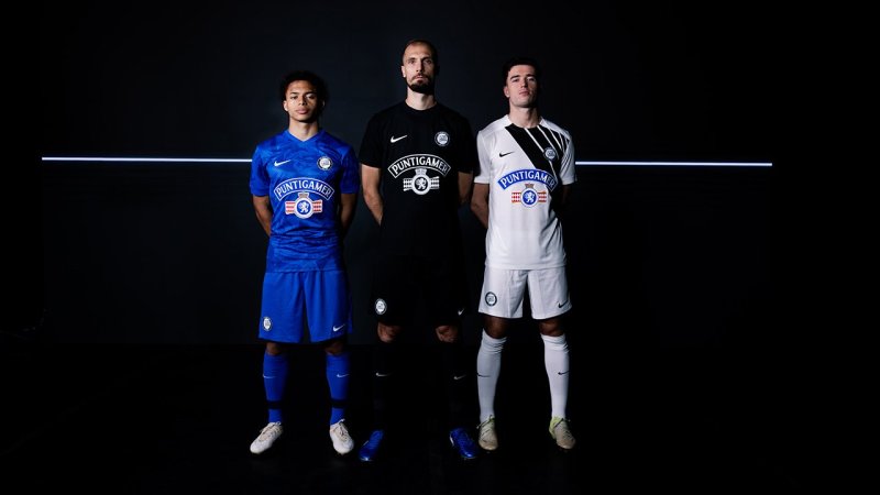Das neue Heimtrikot des SK Sturm Graz