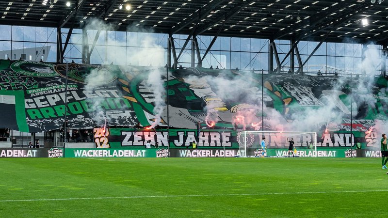 Fast 10.000 weg! Run auf Tickets für Wacker gegen Rapid