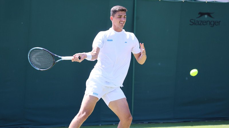 Alexander Erler scheitert im <a href='/de/daten/news/tennis/wimbledon/' class='tag'>Wimbledon</a>-Achtelfinale