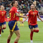 Torfestival bei Frauen-EM: Spanien fertigt Belgien ab