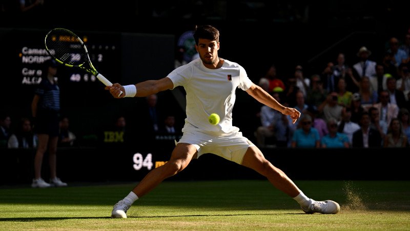 Wimbledon-Halbfinale LIVE: Taylor Fritz - Carlos Alcaraz