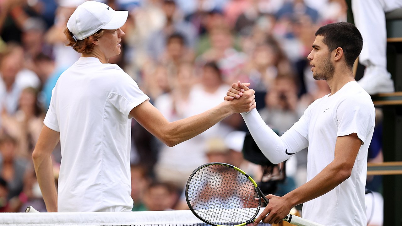 <a href='/de/daten/news/tennis/wimbledon/' class='tag'>Wimbledon</a>-Finale: Alcaraz leichter Favorit gegen Sinner