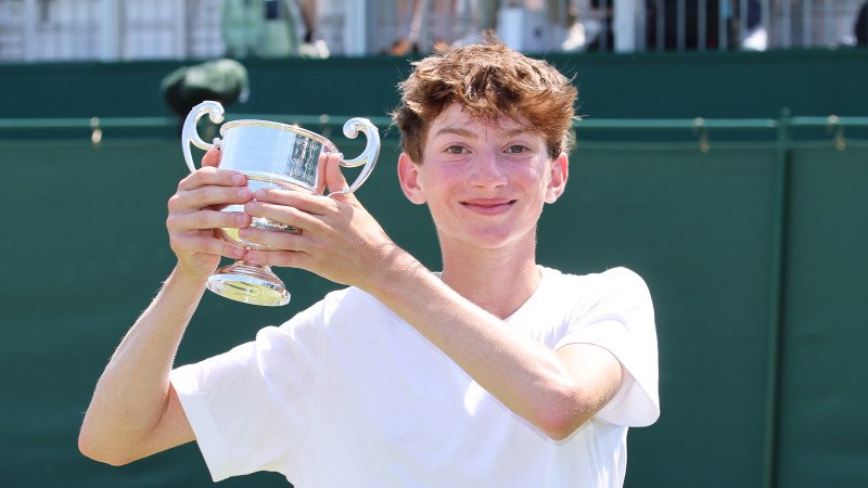 13-jähriger Steirer gewinnt Einladungsturnier in Wimbledon