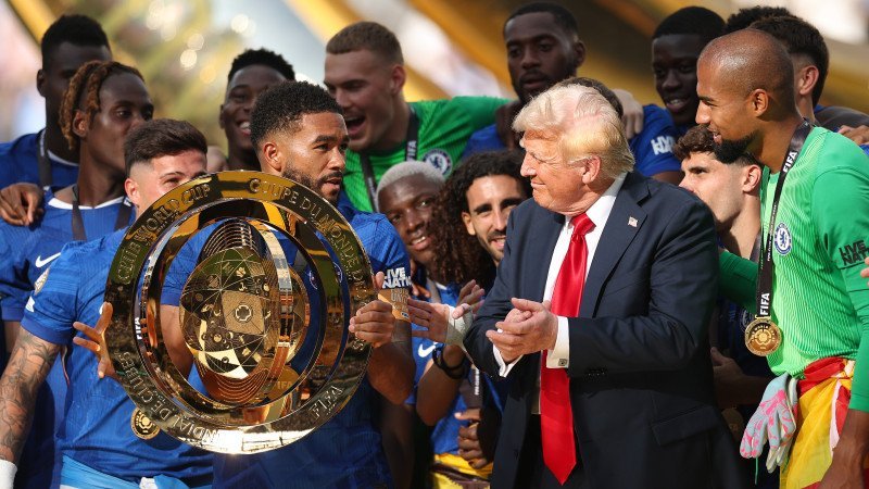 Klub-WM: Trump sorgte bei Siegerehrung für Aufsehen