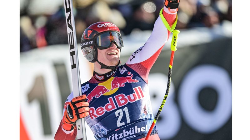 Rückblick: Die besten Bilder der Hahnenkamm-Abfahrt 2024