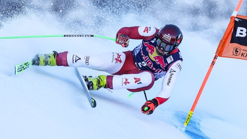 Rückblick: Die besten Bilder der Hahnenkamm-Abfahrt 2024