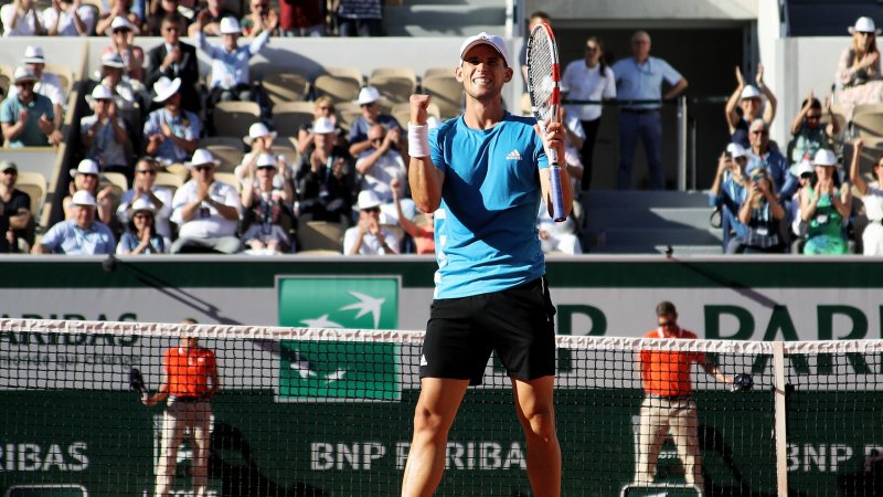 Thiem/Paris: Love-Story mit Höhepunkten, aber ohne Happy End