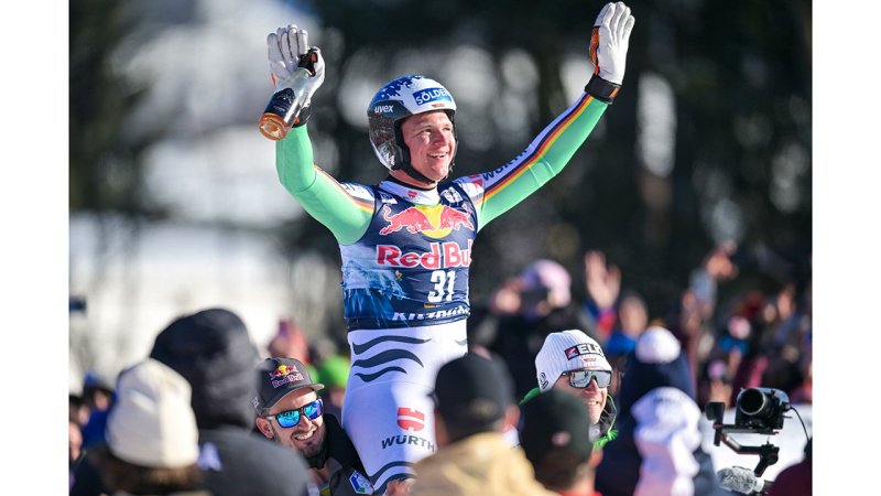 Thomas Dreßen: Prickelnder Abtritt in Kitzbühel - die Bilder