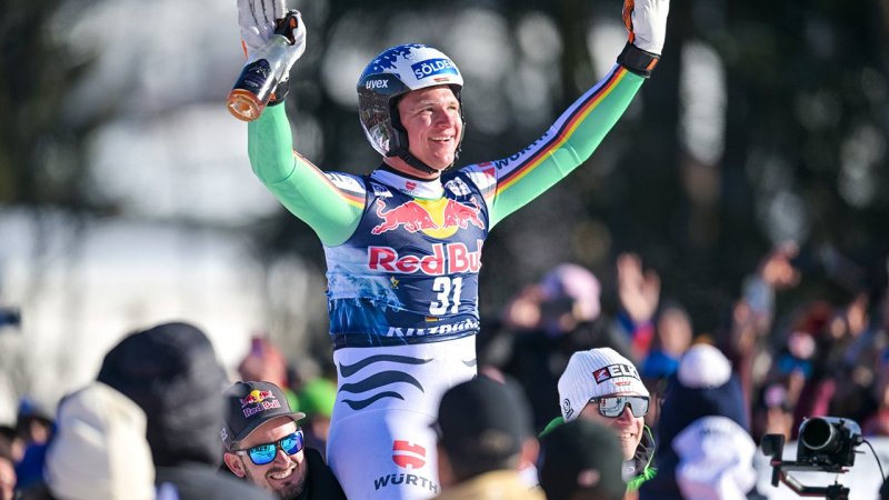 Thomas Dreßen: Prickelnder Abtritt in Kitzbühel - die Bilder