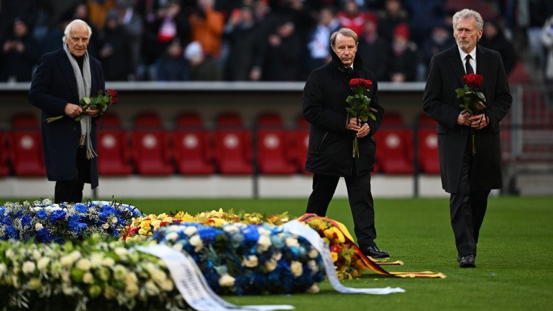 Die Gedenkfeier für Franz Beckenbauer in Bildern