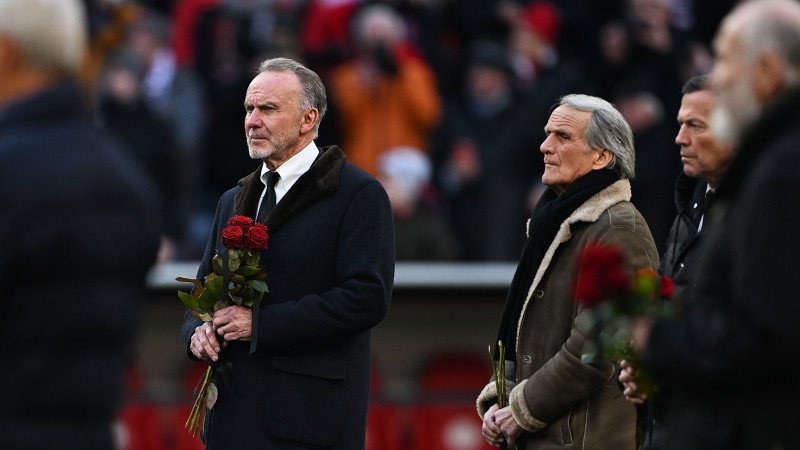 Die Gedenkfeier für Franz Beckenbauer in Bildern
