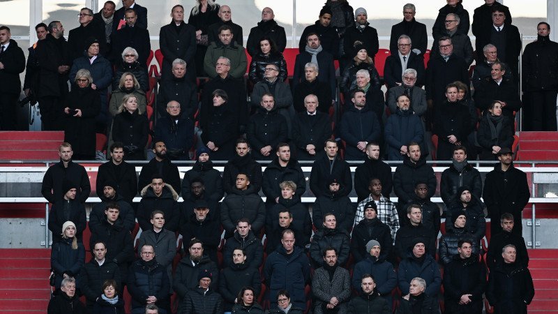 Die Gedenkfeier für Franz Beckenbauer in Bildern