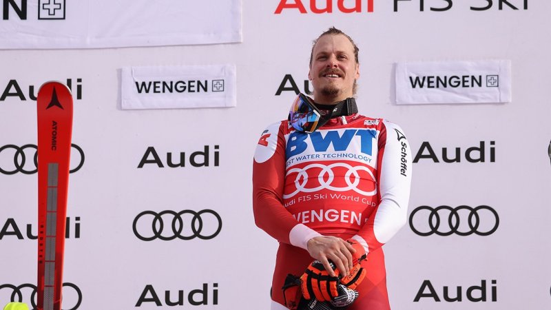 Die nächste Show! Feller rockt auch das Lauberhorn