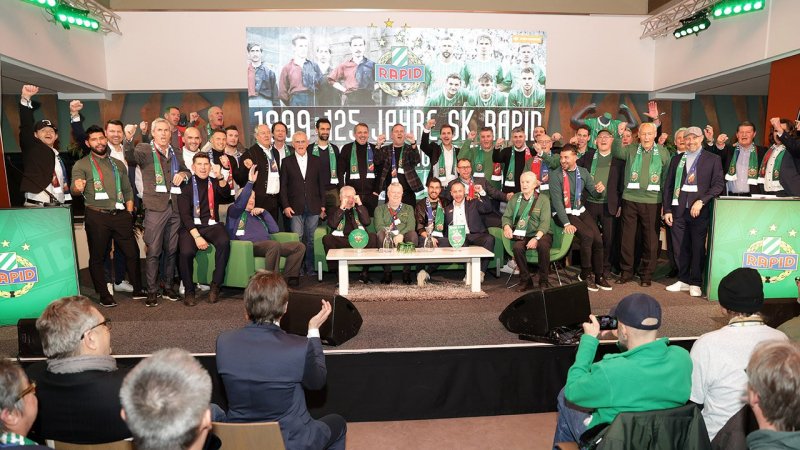 125 Jahre SK Rapid! Die besten Bilder der Jubiläums-Party