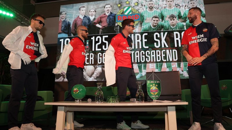 125 Jahre SK Rapid! Die besten Bilder der Jubiläums-Party