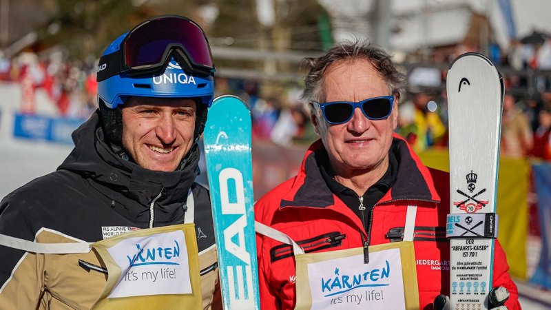 70er von Franz Klammer! Die Bilder des Legenden-Rennens