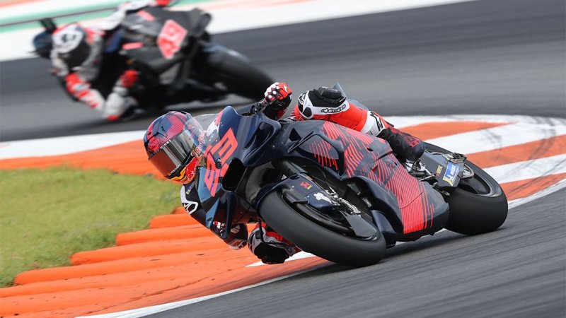 Marc Marquez: Sein erster Ausritt auf einer Ducati