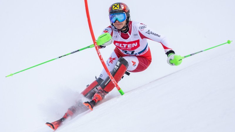 Liensberger zurück am Podest! Bilder vom 1. Levi-Slalom