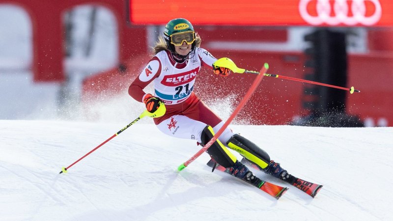 Liensberger zurück am Podest! Bilder vom 1. Levi-Slalom
