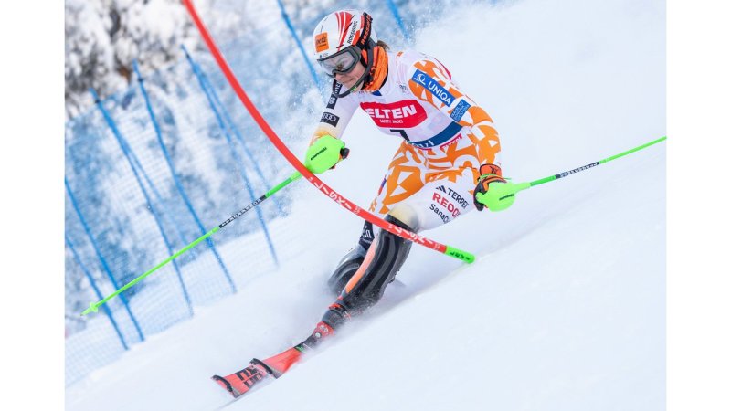 Liensberger zurück am Podest! Bilder vom 1. Levi-Slalom