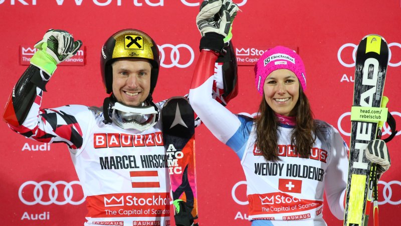 Ho, ho, Holdener: Best Pics vom Leben am Weltcup-Podest