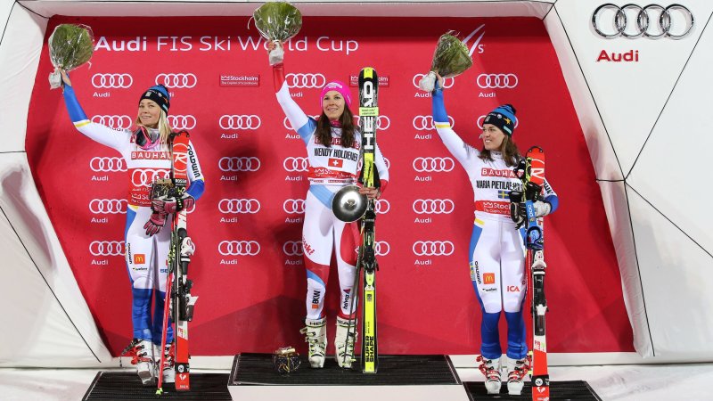 Ho, ho, Holdener: Best Pics vom Leben am Weltcup-Podest